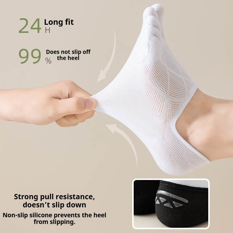 Men's Five Toe Cotton Short So - Toe Sock Split recension och pris