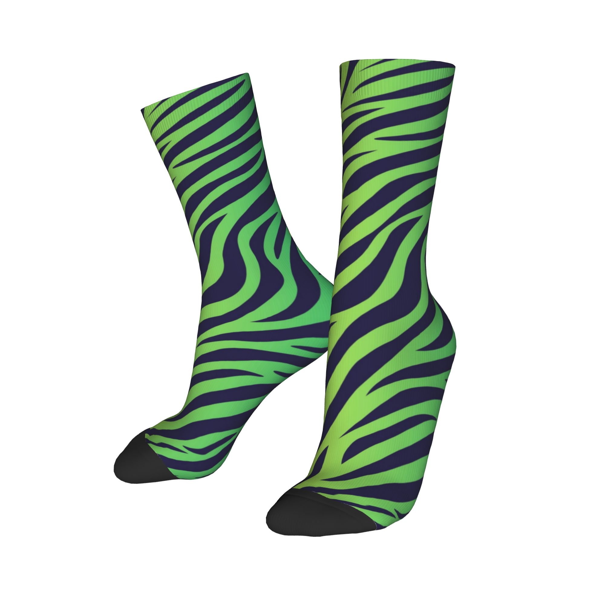 Colorful Tiger Zebra Skin Patt - Dress Sock Men recension och pris
